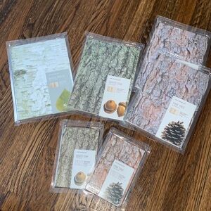 *RARE* NEW 6 Kikkerland Writersblok woodpecker notes notebooks 4 large 2 small